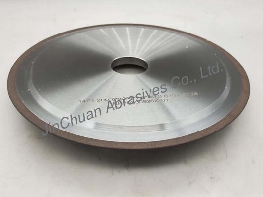 R0.8mm 200mm Rein Bonded Grinding Wheel Ruedas de afilado CBN