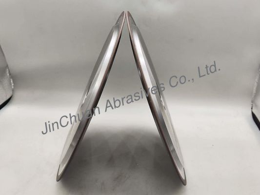 R0.9 14A1 Ruedas de diamantes de unión de resina para la molienda de herramientas de carburo