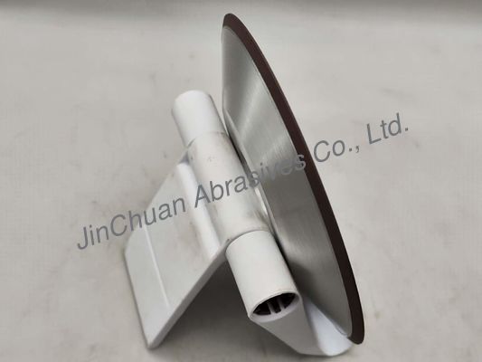 12V2 resina de diamantes de molienda rueda de molienda de diamantes forma de plato de 30 grados