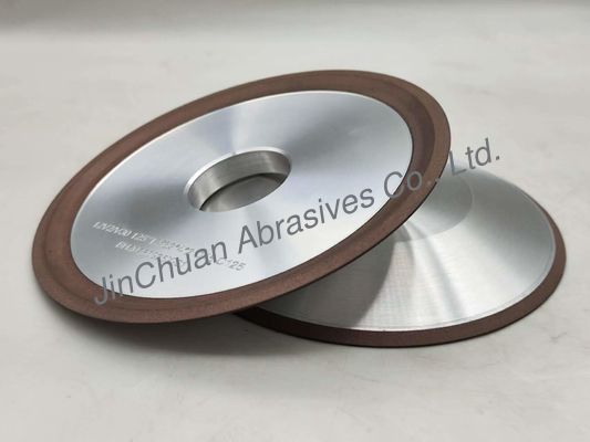 12V2 resina de diamantes de molienda rueda de molienda de diamantes forma de plato de 30 grados