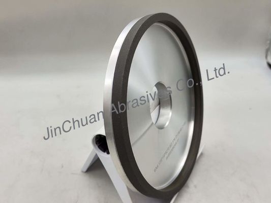 Roda de diamantes de doble grano de resina de unión de la rueda de molienda con 2 grilletes de diamantes