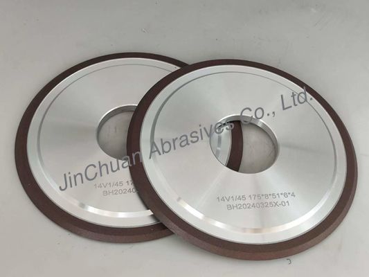 Las ruedas de rosca de diamantes 14v1, diámetro 175, ángulo 45