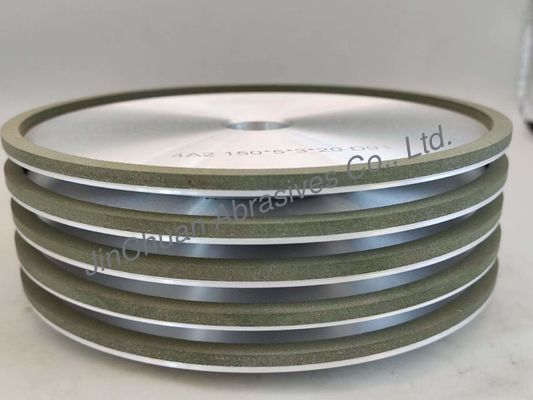 4A2 Rueda de molienda de diamantes de resina 150*5*3mm Rueda de afilado de diamantes
