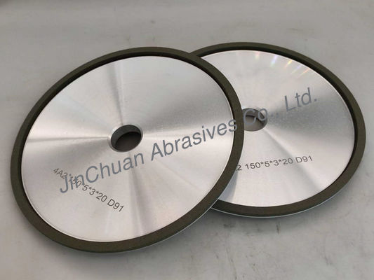 4A2 Rueda de molienda de diamantes de resina 150*5*3mm Rueda de afilado de diamantes