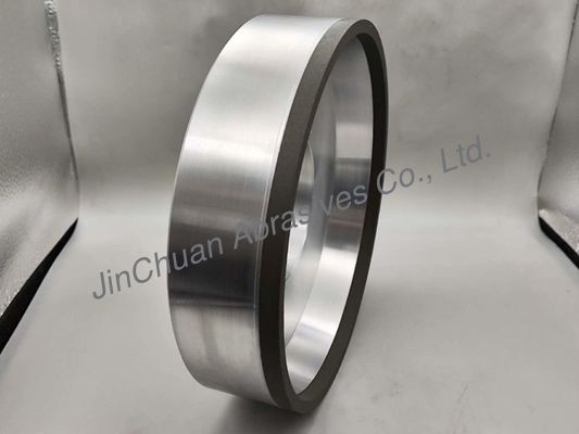 6A2 Resina de unión CBN Muelas de molienda con diámetro 203 mm Agujero interior 84 mm espesor 51 mm