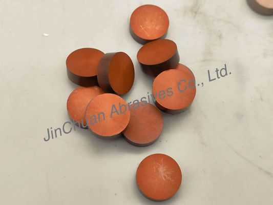 4Roda de molienda de diamantes de resina de 0,5 mm con unión de resina marrón para vidrio óptico