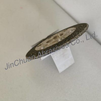 Diámetro 150 mm rueda de molienda CBN electroplacada con agujeros para reducir el peso