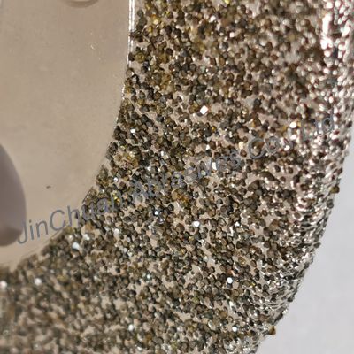 Diámetro 150 mm rueda de molienda CBN electroplacada con agujeros para reducir el peso