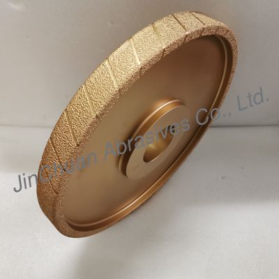 1A1 D400 mm Rueda de molienda de diamantes con soldadura al vacío