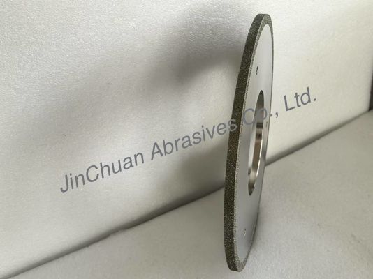 1A1 300*10*127 Ancho de chapa 10 mm D60/70 Electroplatación de la rueda de molienda de diamantes para equipos de producción sofisticados