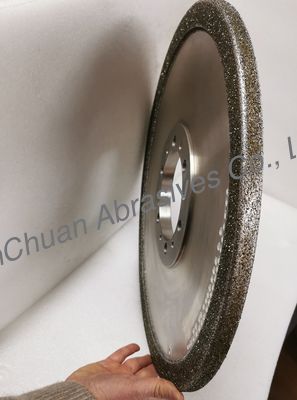 Diámetro 500 mm Rueda de molienda de diamantes electroplacada para molienda de hierro fundido