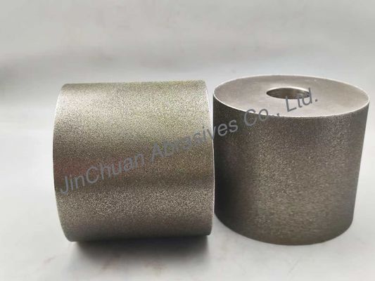 50.8/88.9*76.2*25.4mm D60/70 Molino de diamantes electroplacado para moler neumáticos de automóviles