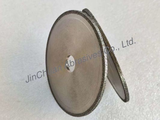 Ruedas CBN electropladas de 200 mm y 4,5 mm de espesor para el flotado y el trazado