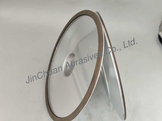 Rueda de molienda de diamantes de resina 4A2 con cuerpo de aluminio para hoja de sierra circular