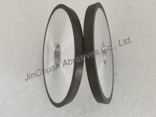 Grilla de unión de resina de CBN gris 1V1 75mm con 10 grados para la eficiencia de la trituración