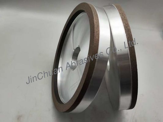 6A2 150 mm Rueda de resina Disco de molienda de diamantes para TCT Carburo de molienda de la rueda de la copa