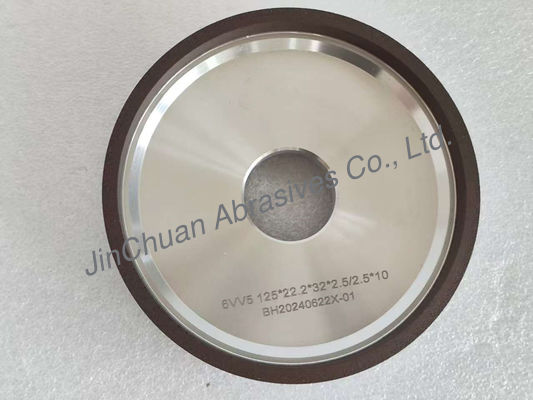 6VV5 Doble de rejillas de diamantes de molienda de la rueda de la resina de la unión de molienda de disco D151/D64 de diamantes de la rueda