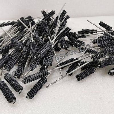 Cepillos de afilado para el pulido de agujeros de precisión y el mecanizado de agujeros internos instalados en herramientas de fresadoras CNC
