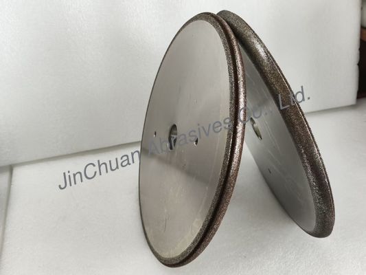 Ruedas de afilado de 300 mm CBN para afilar con precisión la hoja de la sierra de banda en gránulos B50/50