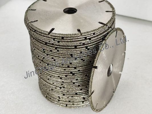 Cuchillo de corte de diamantes electroplacado y unido