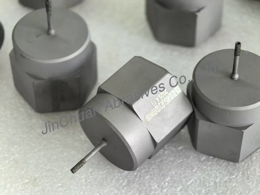 Perforación de diamante sinterizado de metal personalizable Plata gris de primera clase