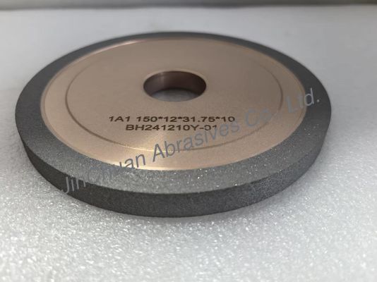 1A1 Rodillo de molienda de diamantes híbridos planos D126 Rodillas híbridas