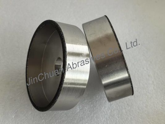 6A2 Rueda de taza para la serigrafía de estelita Lamina de molienda y afilado Rueda electroplada