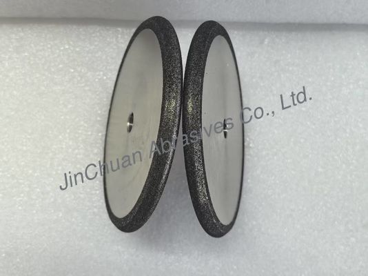 Ruedas de rectificado CBN electrochapadas de alto rendimiento con disco de afilado de radio de 125 mm