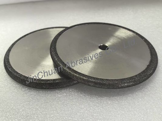 Ruedas de rectificado CBN electrochapadas de alto rendimiento con disco de afilado de radio de 125 mm