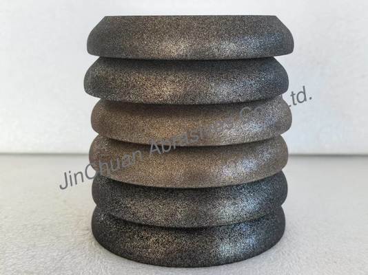 Ambar y negro color Woodmizer ruedas de afilado para Woodmizer Bandsaw hoja de afilado de disco 5 6 8 pulgadas