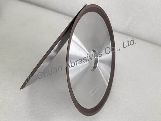 Muelas de esmerilado de diamante con unión de resina 4V2 en tamaño de rueda de 125 mm