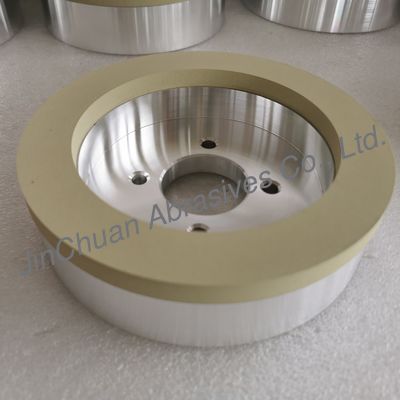 Rodilla de molienda de diamantes de unión vitrificada de 150 mm de diámetro con aderezo fácil para molienda de precisión