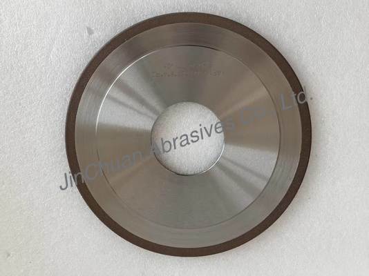 14F1 Cbn de unión de resina y rueda de molienda de diamantes como rueda CDX para perfilar cuchillos de acero laminado y carburo