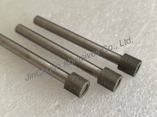 Cabeza de molienda de diamantes electroplacada, grano de diamante número 107#