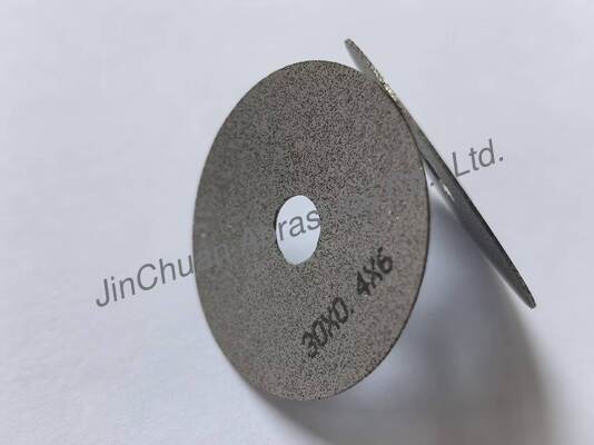 0.4mm supper delgado rompechips de unión de metales cbn rueda de corte 1A8 para los entrelazadores