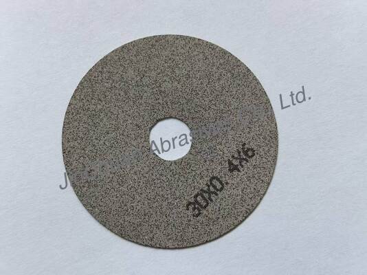 0.4mm supper delgado rompechips de unión de metales cbn rueda de corte 1A8 para los entrelazadores