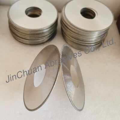 Diámetro 127 mm espesor 1,55 mm Grita D151 Cuchilla de sierra de diamante electrocutada