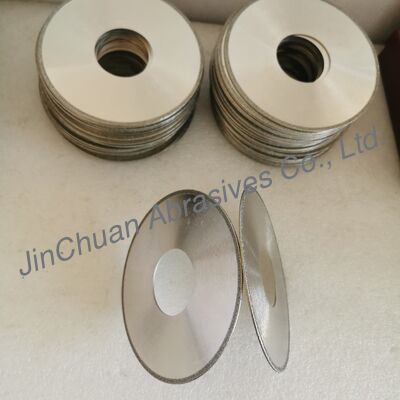 Diámetro 127 mm espesor 1,55 mm Grita D151 Cuchilla de sierra de diamante electrocutada