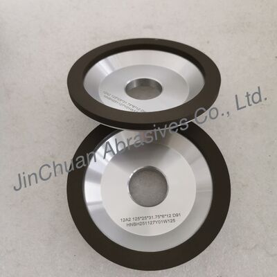 Muela de diamante resinosa 12A2  125*25T*31.75*6*12mm D91 Rectificado en húmedo