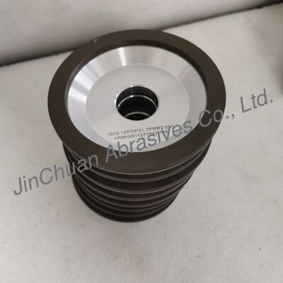 Muela de diamante resinosa 12A2  125*25T*31.75*6*12mm D91 Rectificado en húmedo