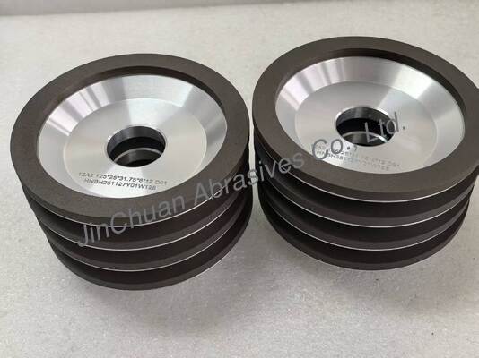 Disco de diamante de resina 12A2 para rectificado y afilado en húmedo, 125 mm