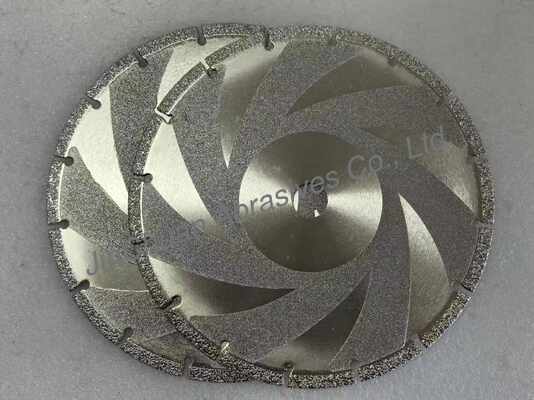 muelas de diamante galvanizadas, diámetro 230 mm, número de grano D35/40