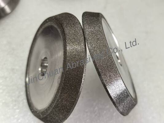 Muelas de Rectificado y Chaflanado Electro-unidas con Rueda Electrodepositada de CBN de Color Ámbar