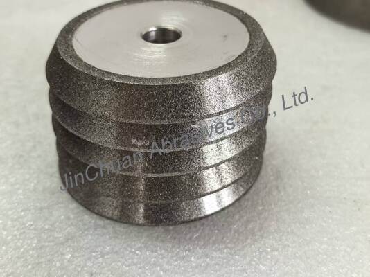 Muelas de Rectificado y Chaflanado Electro-unidas con Rueda Electrodepositada de CBN de Color Ámbar