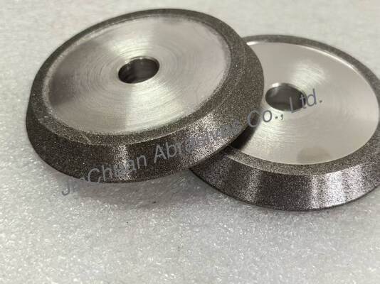 Muelas de Rectificado y Chaflanado Electro-unidas con Rueda Electrodepositada de CBN de Color Ámbar