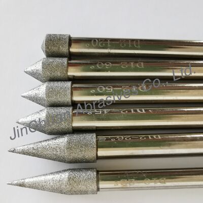 Cabezas de molienda de diamantes electroplacado a medida en varios tamaños para carburo cementado