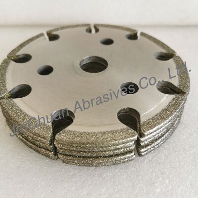 Muela de diamante electroplateada 105/125/145mm para afilar cadenas de motosierra de acero