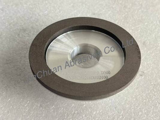 4A2 Molino de diamantes de resina utilizado para herramientas de carburo, diámetro 75 mm, número de grava D500