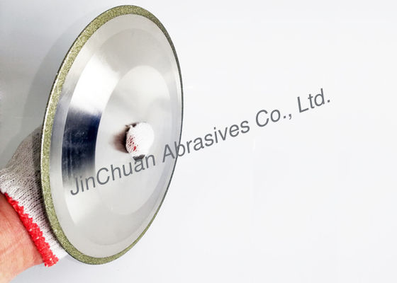 D151Flat electrochapó la amoladora Sharpening de Diamond Grinding Wheels For Bench