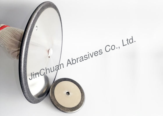 Las ruedas del CBN para Woodturners muelen eficientemente, 8" la rueda/8" del CBN R3/16 muela abrasiva del CBN de 203mm*1207mm*45 B151